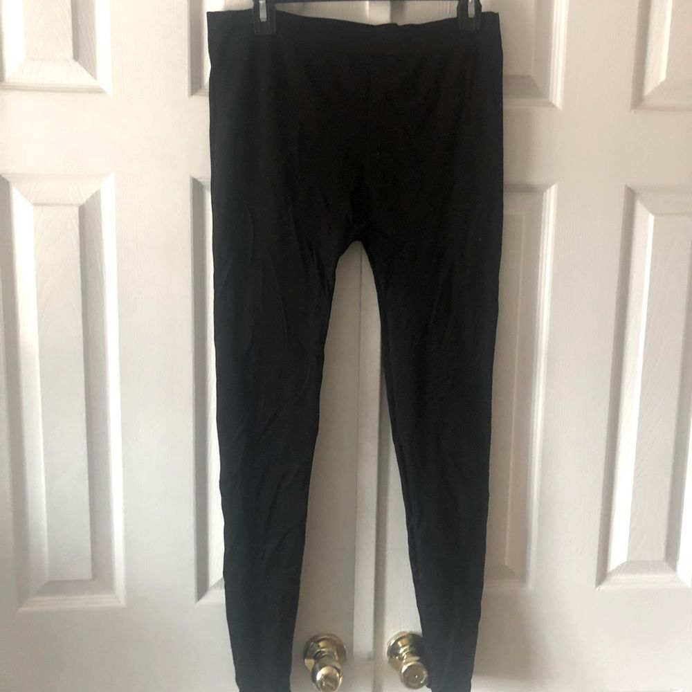 Mega Wear black maternity leggings size OS